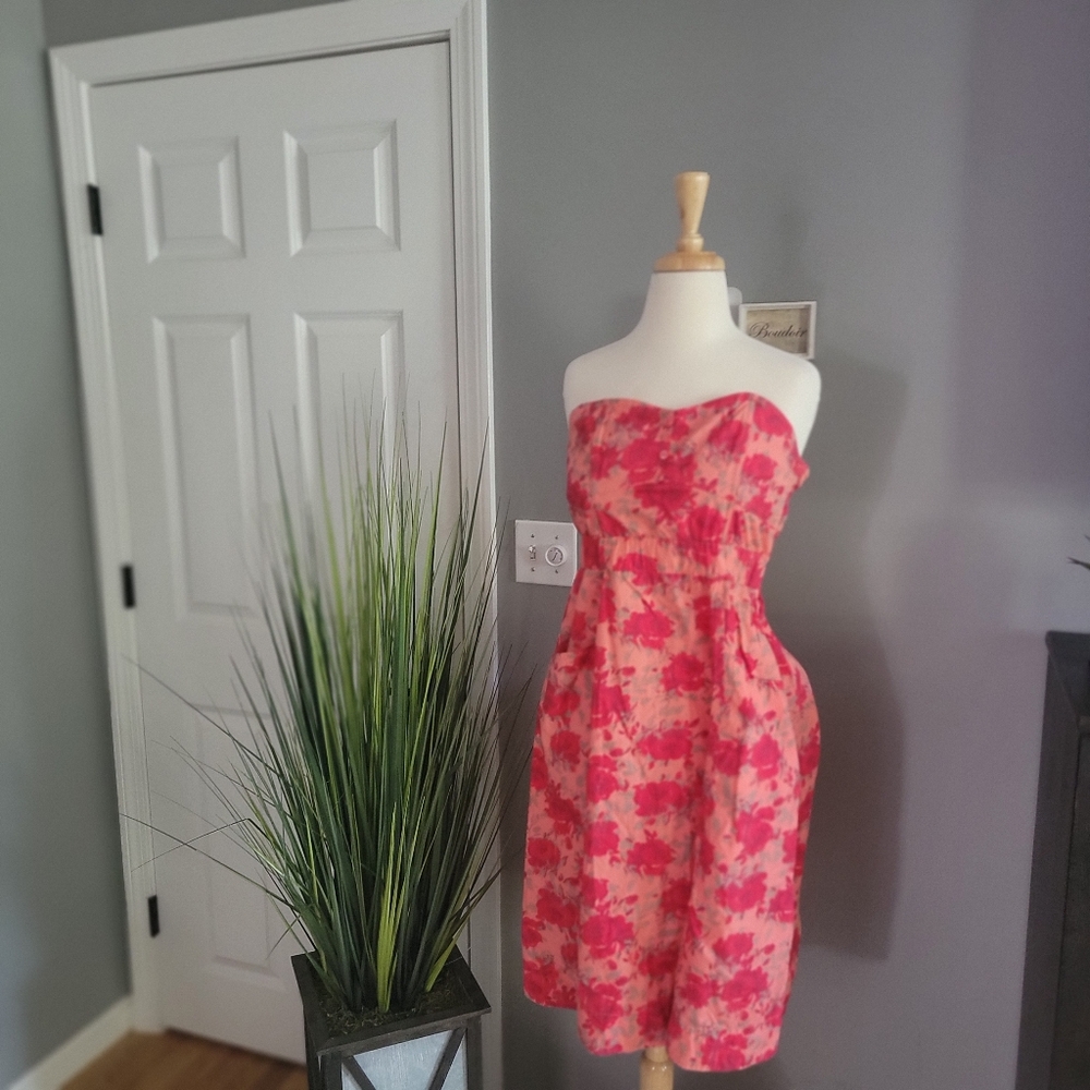 H&M strapless floral print - Picture 4 of 4